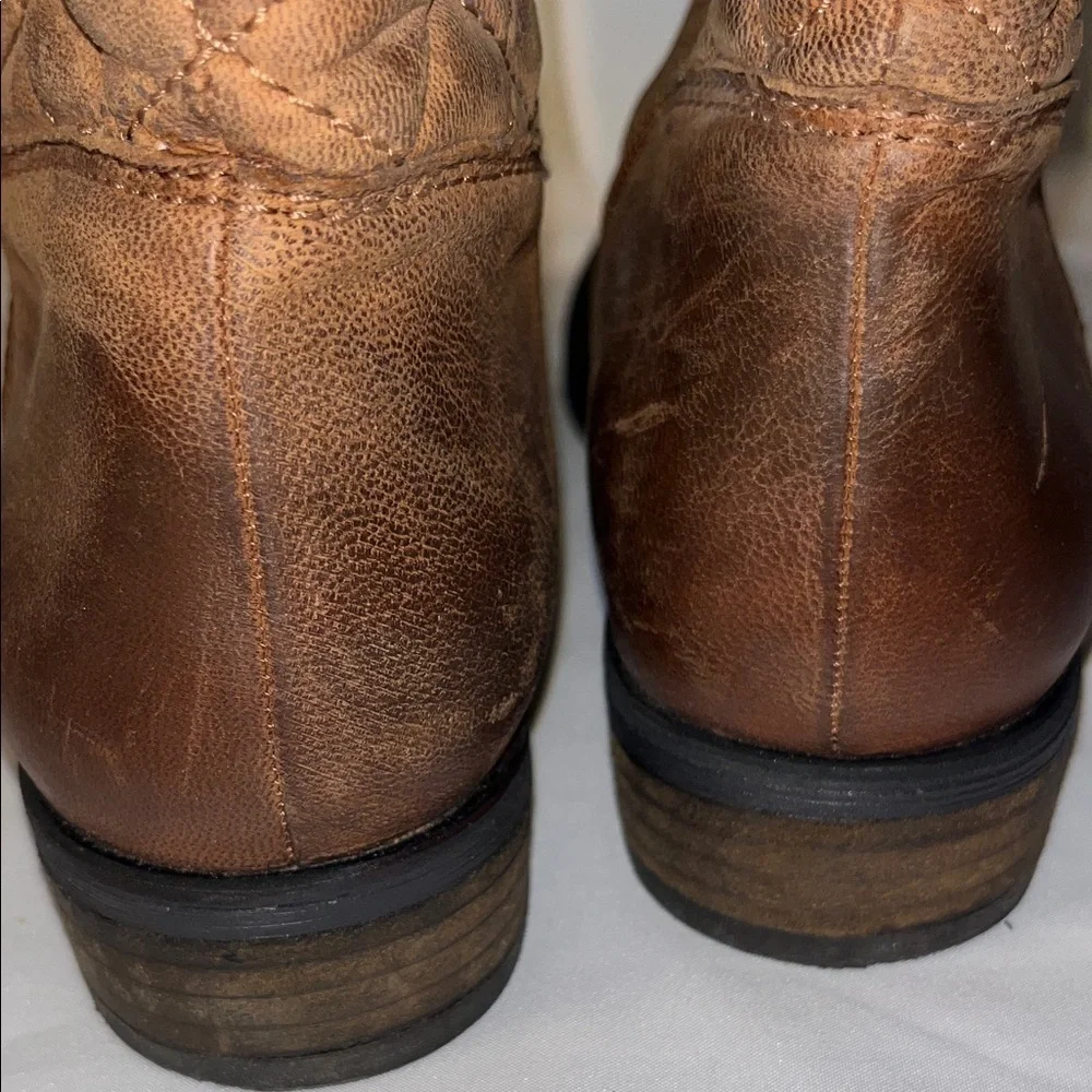 Steve Madden Brown Quilted Over the Knee Boots used good condition